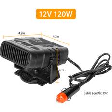 Engine & Car Heater iMounTEK Portable Car Heating Fan Portable Car Heating Fan 12V