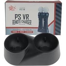 Dual Controller Charger Dock Station Charging Stand Compatible with PS4 Playstation VR PSVR Move