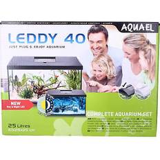 Aquael leddy 40 filter lighting heater starter kit fish tank