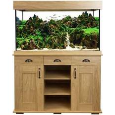 Fish & Reptile Pets Fluval shaker 252l aquarium fish tank hampshire oak/slate