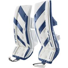 True Junior Målvaktsutrustning True Målvaktsbenskydd HZRDUS Jr White/Blue