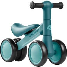 Retrospec Cricket Baby Walker Balance Bike with 4 Wheels for Ages 12-24 Months Toddler Bicycle Toy for 1 Year Olds Ride On Toys for Boys & Girls