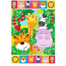 Multicolor Bolsas de Regalo Amscan Jungle Friends Loot Bags Pack Of 8 Multi One Size