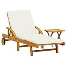 vidaXL by: LLC, Sun Lounger