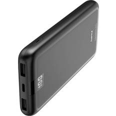 Hama Power bank 10000 mAh Ricarica rapida LiPo Antracite