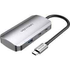 USB-hubs Vention Docking Station USB-C to USB-C PD 0.15m