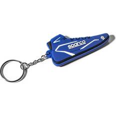 Blue Keychains Sparco Keychain Trainers Blue 10 Units