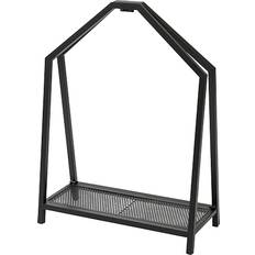 Schoorstenen Ambiance Haardhout/houtblokken opslag rek metaal 25 x 58 x 79 cm
