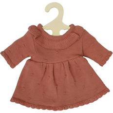 Organic Dolls & Doll Houses Heless Doll Knitted Dress Peach