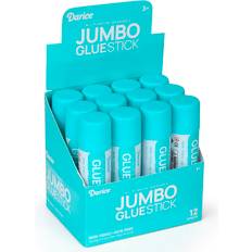 Transparent School Glue Darice Jumbo Glue Sticks 12 x40g