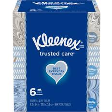 Cleaning Equipment & Cleaning Agents Kleenex Trusted Care Everyday Facial Tissues, 6