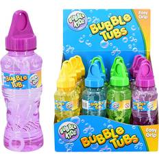 Bubble Blowing Bubble Kidz Transparent Bubble Solution Tub 8oz Easy Grip One Supplied