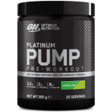 Optimum Nutrition Pre-Workouts Optimum Nutrition Platinum Pump Pre-Workout Lemon-Lime 380g