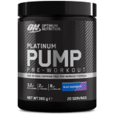 Blue Raspberry Pre-Workouts Optimum Nutrition Platinum Pump 380g