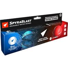 Spioner Legesæt Adlibris SpyraBlast Vandbomber Blå Rød 6 Stk
