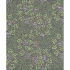 Ekelund Tæpper Ekelund Linneväveri Vine Plaid 140x170 cm Grøn Tæppe Grøn