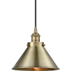 Innovations Lighting Briarcliff Antique Brass Pendant Lamp 10"