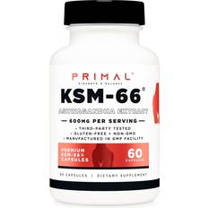 Primal KSM-66 Ashwaganda Extract 600 mg 60 pcs