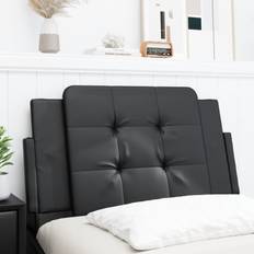 vidaXL Gavlpude 80 cm Kunstlæder Sort Sengegavl 80cm