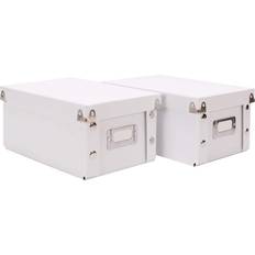 Black Archiving Boxes Snap-N-Store Box 2-pack