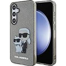 Karl Lagerfeld Galaxy S24 Plus Mobilskal Glitter & Choupette TheMobileStore Galaxy S24 Plus tillbehör