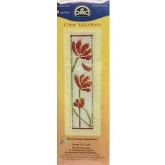 DMC Rural bouquet bookmark cross stitch kit
