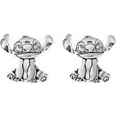 Disney Silver Coloured Lilo and Stitch Stud Earrings