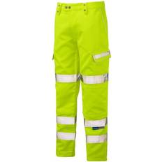 Pulsar P346/R/32 P346 High Visibility Yellow Combat Work Trousers Regular