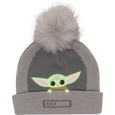 Star Wars Mandalorian Grogu Crib Beanie Hat - Grå