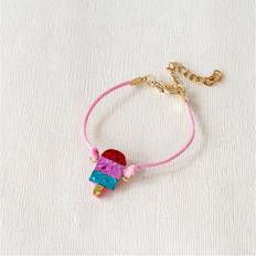 Blu Bracciali Rex London Ice Lolly Glitter Bracelet