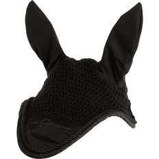 Équitation Kerbl Bonnet anti-mouches Empara Noir