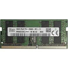 Hynix 16GB 1x16GB DDR4 Sodimm 2666MHz 260 Pin PC4-21300 hma82gs6cjr8n-vk