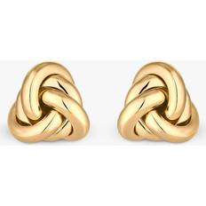 Jon Richard Vintage Inspired Knot Stud Earrings, Gold