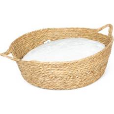 Europet Bernina Duvo Katzenbett Kissen Laguna Seegras Beige Weiß