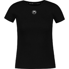 Marine Serre Rib T-shirt - Black