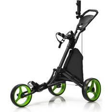 Folding 3 Wheels Golf Push Cart with Bag