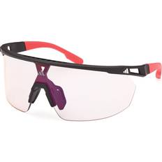 Solglasögon adidas SP0094 Sunglasses Black/Brown Shield Unisex