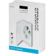 Vivanco 31713 Transparent DVD Fodral