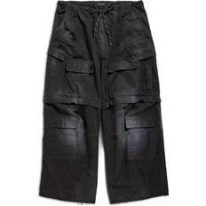 Balenciaga Pants & Shorts Balenciaga Cargo Pants Black Unisex Cotton