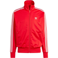 Rosso Abbigliamento esterno Adidas Adicolor Classics Firebird Track Top - Better Scarlet/White