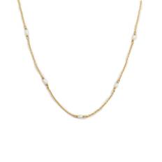 Syster P Halskæder Syster P Treasure Multi Pearl Halskæde Gold