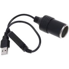 2a Usb Port To 12v 8w Car Cigarette Lighter