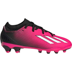 Rosa Fotballsko Adidas Junior X Speedportal.3 MG - Team Shock Pink 2/Zero Metalic/Core Black