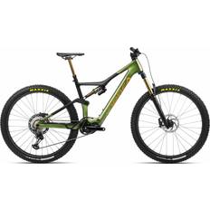 Electric Bikes Orbea RISE M-TEAM Chameleon Goblin 2023 - Green