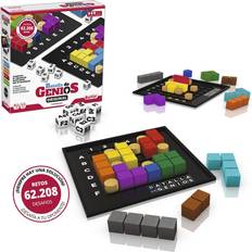 LUDILO 3D Battle of Genios Table Wooden Puzzles Educational Games Intelligent Kids Games Puzzle Black The Happy 80800