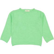 Babyer Strikkegensere MarMar Copenhagen MarMar Bluse Taron Clover Melange