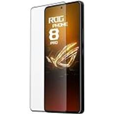 ASUS ROG Phone 8 Antibacterial Glass Screen Protector, Incredibly Slim 0.16mm, Anti-Fingerprint, 9H Strong Hardness