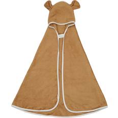 Fabelab Hooded Baby Towel Bear Ochre