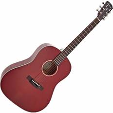Hartwood Artiste Dreadnought Akustic Guitar Red