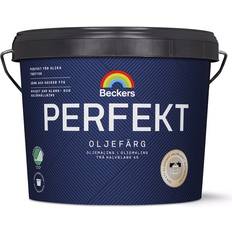 Beckers Oljefärg Perfekt 223 Träfasadsfärg Röd 3L